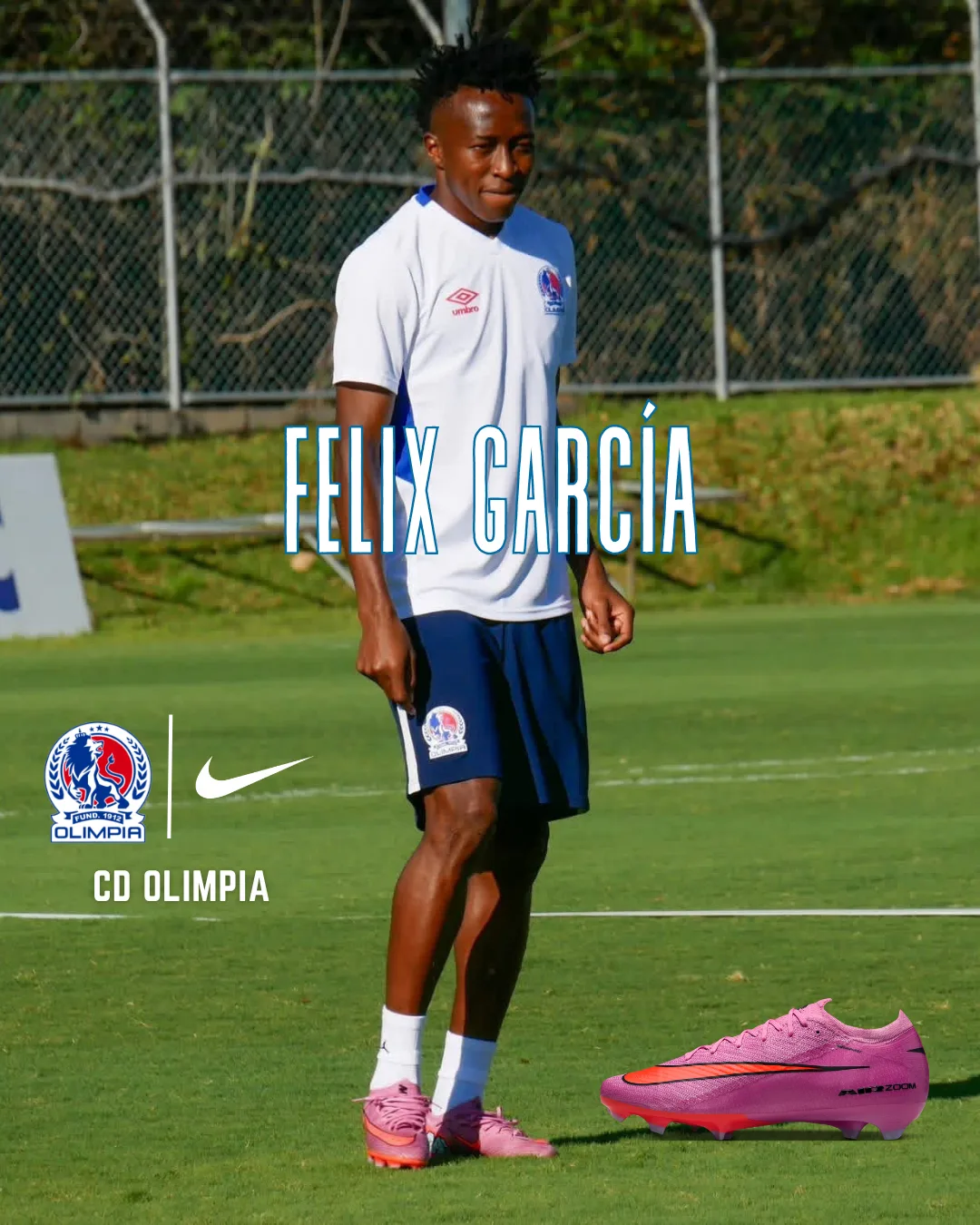 Felix García, jugador con tacos de FuttiesHN