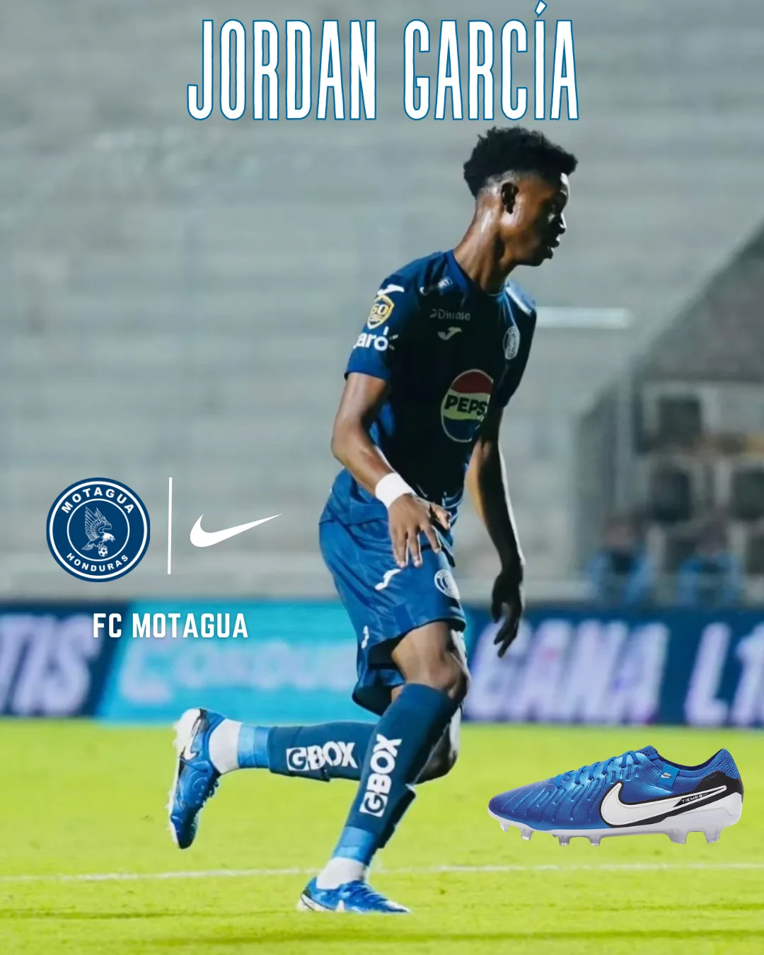 Jordan García, jugador con tacos de FuttiesHN