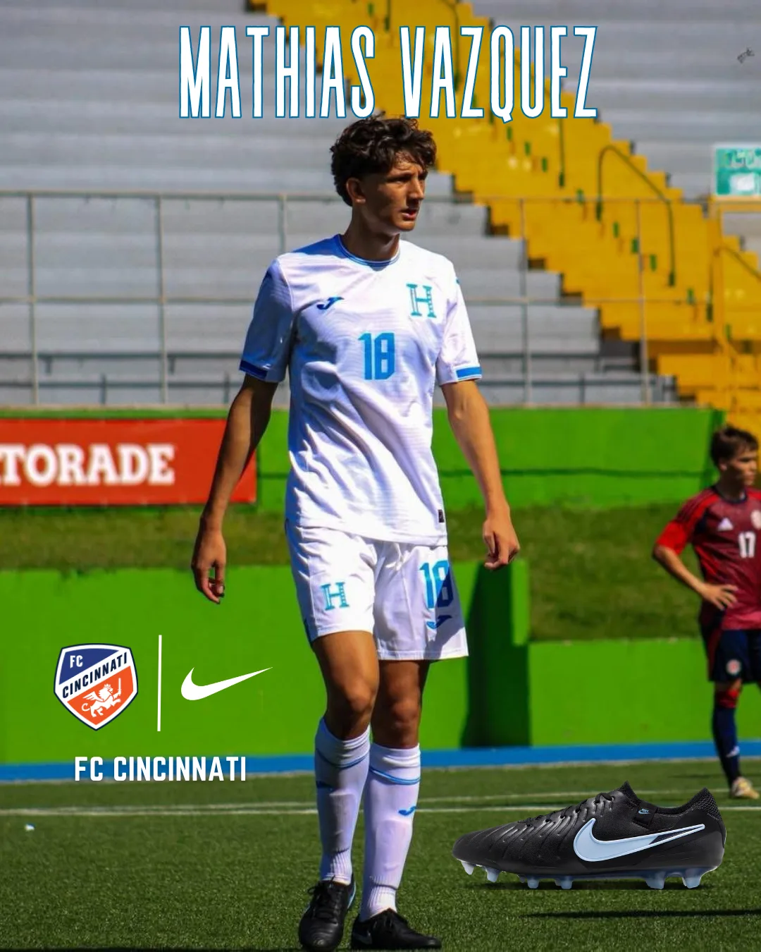 Mathias Vazquez, jugador con tacos de FuttiesHN