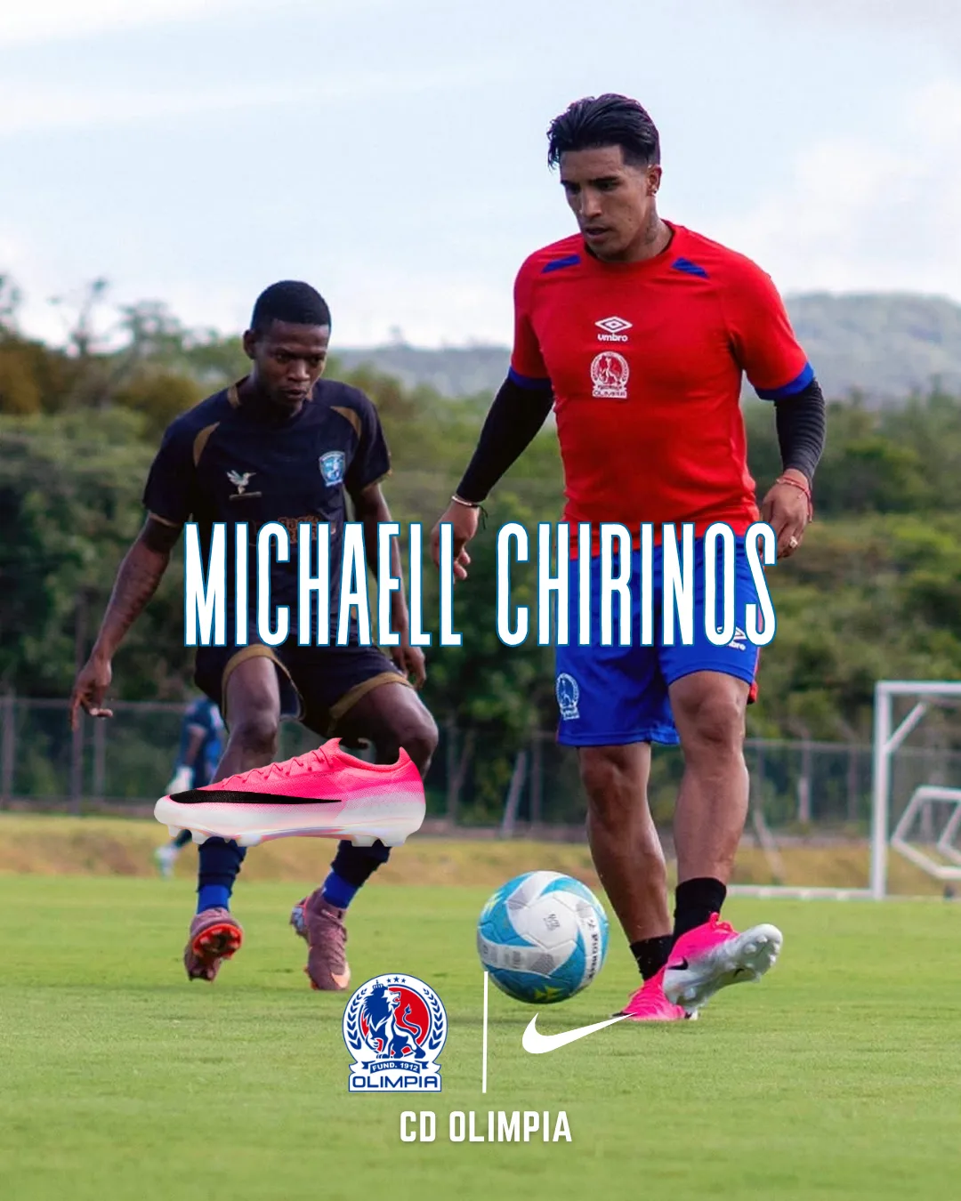 Michaell Chirinos, jugador con tacos de FuttiesHN